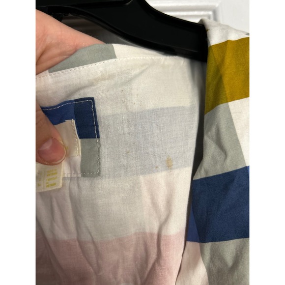 Maeve by Anthropologie Cricket Club Cotton Sleeveless Tie Belt Striped Size 2 - Picture 5 of 5